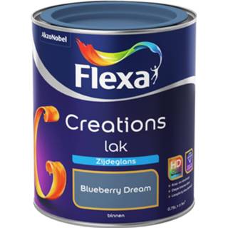👉 Blueberry lak Flexa Creations Zijdeglans - Dream 8711113106986