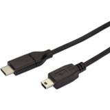 👉 StarTech.com USB C naar Mini-USB kabel M/M 2 m 2.0