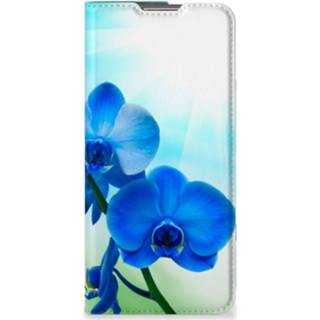 👉 Orchidee blauw OPPO Find X5 Pro Smart Cover - Cadeau voor je Moeder 8720632171078