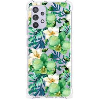 👉 Orchidee groen Samsung Galaxy A32 4G | 5G Enterprise Editie Case 8720632595300