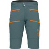 👉 Norrøna - Fjørå Flex1 Heavy Duty Shorts - Trekkingbroek maat L, turkoois