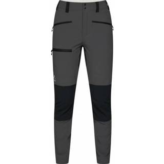 👉 Haglöfs - Women's Mid Slim Pant - Trekkingbroek maat 44 - Long, zwart