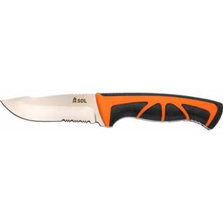 👉 Oranje steel SOL - Stoke Field Knife Mes oranje/ 707708210204