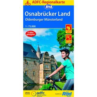 👉 Fietskaart BVA Bikemedia - Osnabrücker Land /Oldenburger Münsterland 4. Auflage 2021 9783969900222