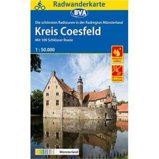 👉 Fietskaart BVA Bikemedia - Radregion Münsterland Kreis Coesfeld 12. Auflage 2019 9783870738570