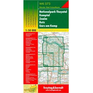 👉 Wandelkaart Freytag & Berndt - Thayatal Kamptal Znaim Retz Gars Am Kamp Auflage 2021 9783850847674
