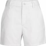 👉 Icebreaker - Women's Berlin Shorts - Short maat 32, wit/grijs