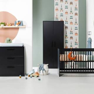 👉 Commode zwart nova + Kast baby's Europe Baby Babykamer |