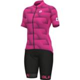 👉 Fietsshirt active fietskleding vrouwen ALÉ Sharp Dames set (fietsshirt + fietsbroek) (2 artikelen), Fietskled 4260761692753