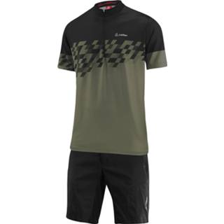 👉 Fietsshirt active mannen LÖFFLER Erosion Set (fietsshirt + fietsbroek) (2 artikelen), voor heren 4260761691817