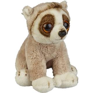 👉 Knuffel multi pluche kinderen dieren Slow Lorie aapje 15 cm