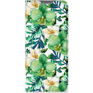 👉 Orchidee groen OPPO Find X5 Smart Cover 8720632413826