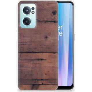 👉 Bumper hoesje OnePlus Nord CE 2 5G Old Wood 8720632462183