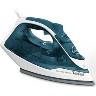 👉 Stoom strijkijzer blauw Tefal Express Steam FV2839 Stoomstrijkijzer 3121040081945