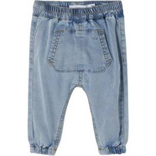 Sweatpant mengweefsel blauw jongens Name it Sweatpants Nbmbundo Light Denim 5715212228757