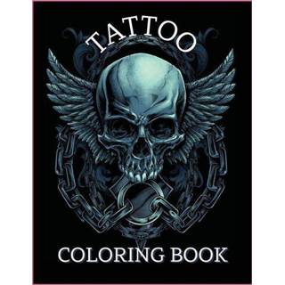👉 Tattoo engels Coloring Book 9781915104519