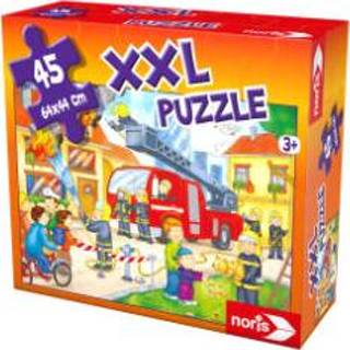 👉 Legpuzzel jongens kleurrijk XXL Noris brandweer in actie 4000826080008