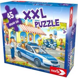 👉 Puzzel kleurrijk XXL jongens Noris Op patrouille met de politie 4000826017929
