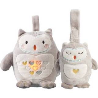 👉 Wit Tommee Tippee Slaaphulp Grofriend oplaadbaar, Ollie Uil incl. Mini