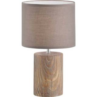 Schemerlampje houten active Fischer&Honsel schemerlamp Malik 35cm 50247 4001133502474