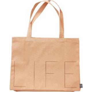 👉 Oranje meisjes Design Letters Bag Life peal 5710498189914