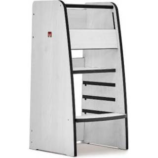 👉 MDF leer grenen wit meisjes kinderen Bianconiglio Kids ® Leren toren TRUSTY 7438627352432