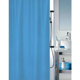 👉 Douche gordijn male blauw MSV douchegordijn 120cm 3700703930327