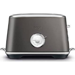 👉 Broodrooster zwart steel Sage the Toast Select Luxe Black Stainless 9355973007626