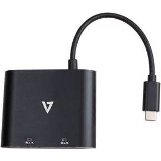 👉 Zwart V7 CA06364 USB grafische adapter 3840 x 2160 Pixels