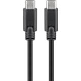 👉 Zwart Wentronic 66509 USB-kabel 3 m 3.2 Gen 1 (3.1 1) USB C 4040849665097