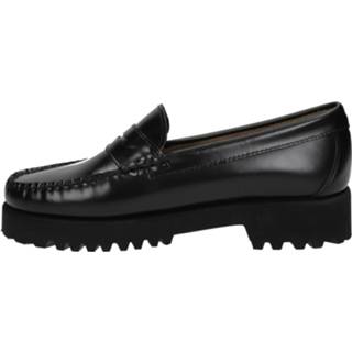 👉 Moccasins glad leer vrouwen zwart G.H. Bass Weejun 90 mocassins & loafers 8720251538122 872025153814