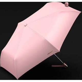 👉 Paraplu zwart roze active Olycat Light Black Lijm Zunzige Anti-UV Rain of Shine (roze)