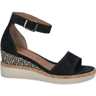 👉 Slee hakken suedine vrouwen blauw Tamaris sleehak 8720251463592 872025146359