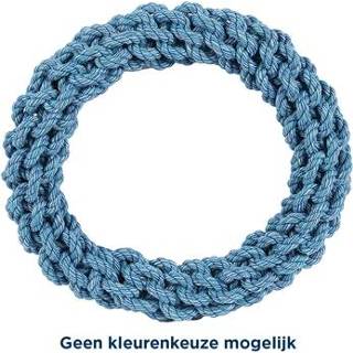 👉 Hond speelgoed pakket large tin Happy pet nuts for knots ring 27X27X4,5 CM