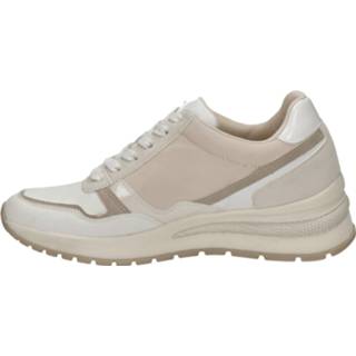 👉 Lage sneakers kunstleder vrouwen beige Tamaris 8720251463103 872025146311