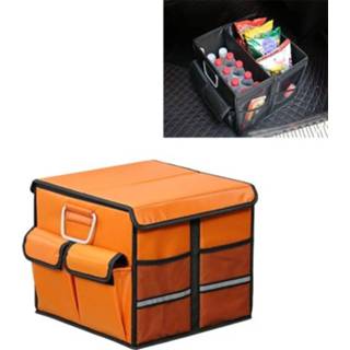 👉 Opbergdoos oranje active Autoroom Opvouwbare opbergdoos, capaciteit: 36L (oranje)