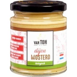 Mosterd active Van TON Dijon Biologisch 180 gr 8712144002780