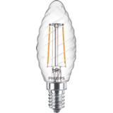 👉 Kaars RVS a++ Philips Led Lamp E14 2W Gedraaid 8718699762353