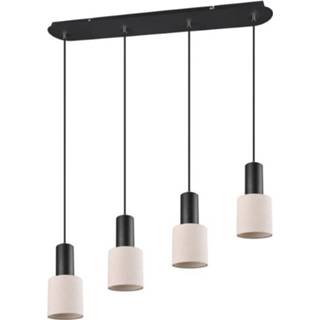 👉 Hanglamp zwart wit active Trio international 4-lichts Wailer met 303600432 4017807454710