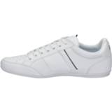 👉 Lage sneakers glad leer men wit Lacoste Chaymon 8720251394667 872025139467