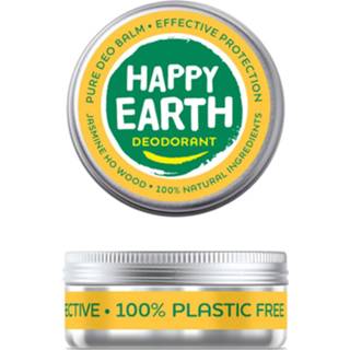 👉 Deodorant active Happy Earth Pure Balm Jasmine Ho Wood 45 gr 8719324667487