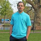 Poloshirt wit blauw active mannen Donnay Heren - 3-Pack Polo shirt Noah Navy / Oceaan 8717528156042