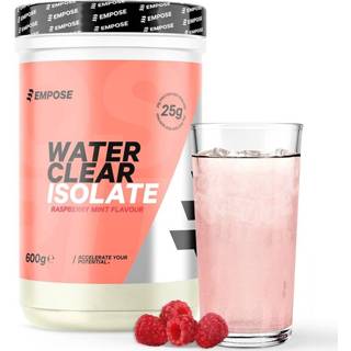 👉 Eiwitpoeder active Empose Nutrition Water Clear Isolate - Proteine Ranja Eiwit Poeder 600 gr Raspberry Mint 8719325756487