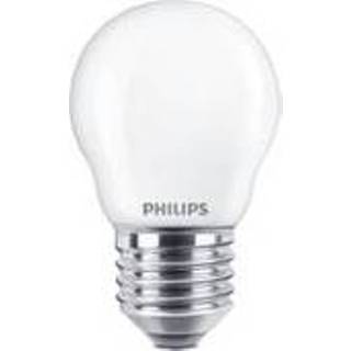 👉 Wit male Philips LED lichtbron E27 4,3W koel 8718699762810