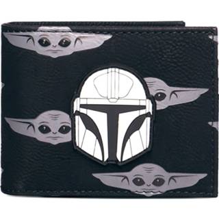 👉 Portemonnee multicolor mannen Hoofdmateriaa Kunstleder Star Wars - The Mandalorian Grogu & 8718526132731