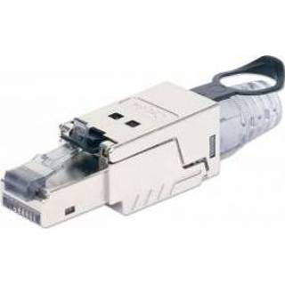 👉 Kabelverbinder roestvrijstalen Intellinet 790741 kabel-connector RJ45 Roestvrijstaal