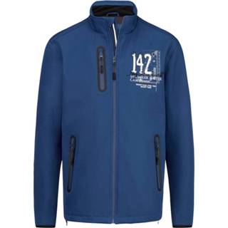 👉 Softshell jas blauw kunstvezels effen mannen met waterdichte zakken BABISTA 4055708778245 4055708778191