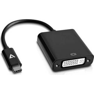 👉 Zwart V7 J153342 USB-C DVI-D