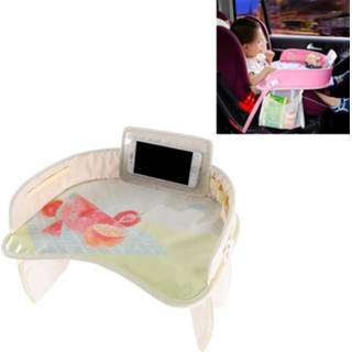 Eettafel transparante active kinderen baby's Waterdichte Speelgoed Organizer Baby Veiligheid Lade Toeristische Schilderen Houder met Touchscreen Zak (Fruit)