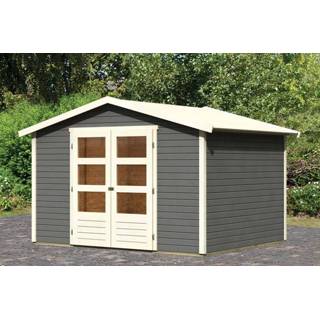 👉 Tuinhuisje Woodfeeling | Tuinhuis Amberg 4 Terragrijs 4010090092232